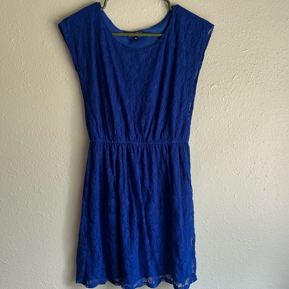 Royal blue dress size small
